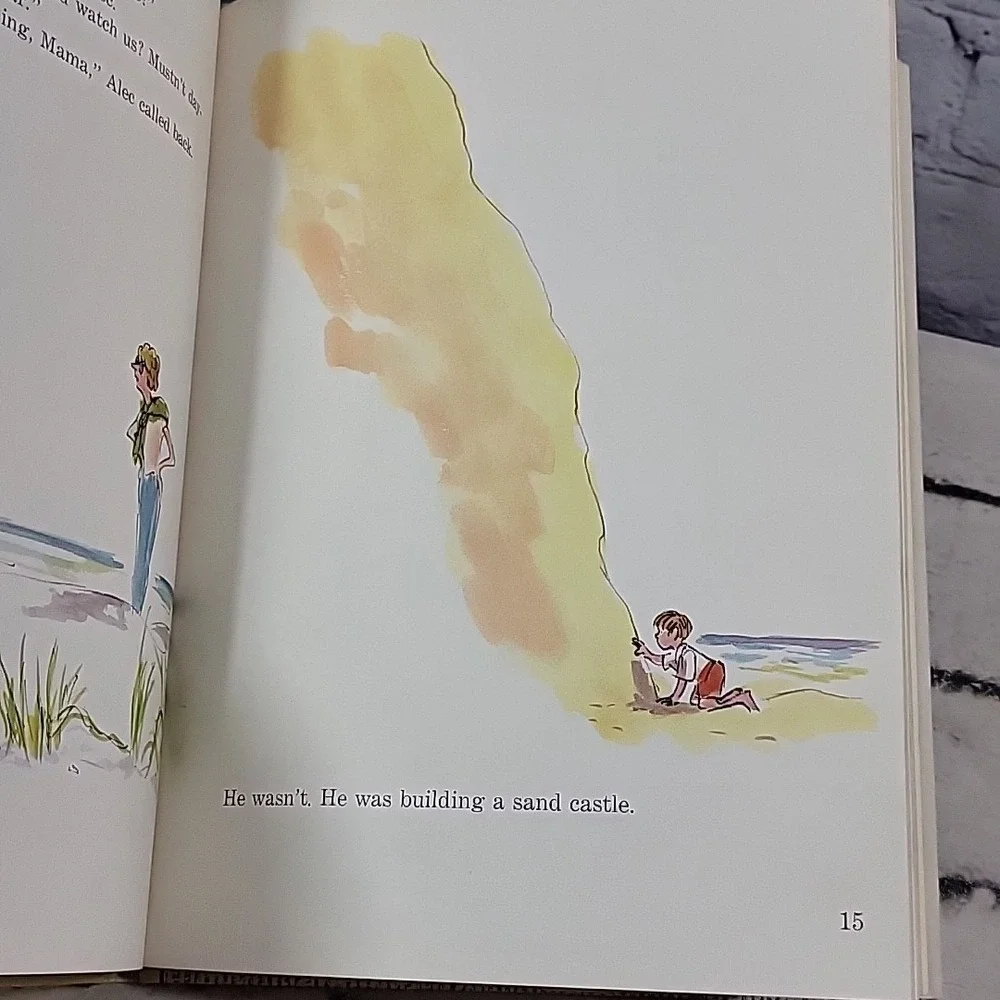 Alec's Sand Castle by Lavinia Russ 1972‎ First Edition Hardcover Dust Jacket